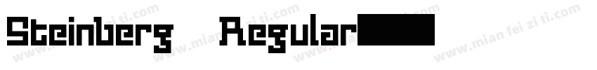 Steinberg Regular字体转换